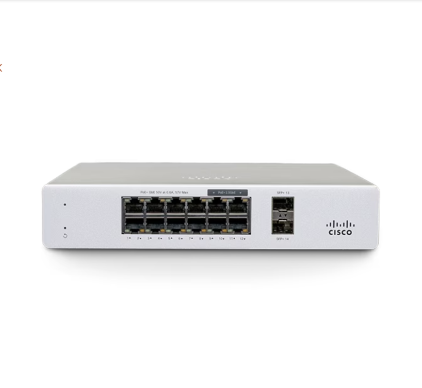 Cisco Meraki MS130 12X Cloud Managed Switch